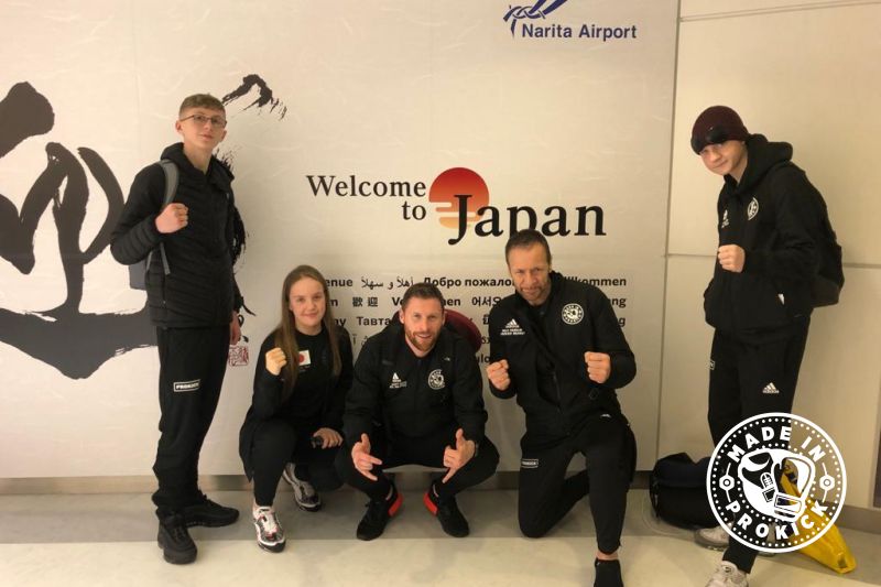 Prokick team have landed in Japan.
